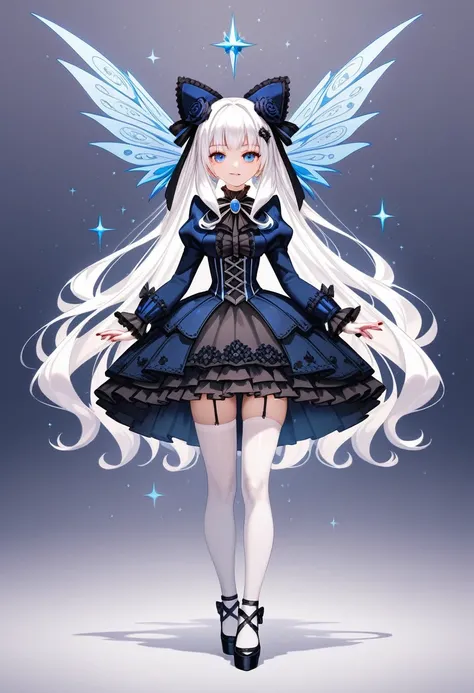 masterpiece, top-quality, ​masterpiece, top-quality,ighly detailed,{top-quality}, {{​masterpiece}}, {hight resolution},original, {extremely delicate and beautiful},​masterpiece, top-quality,ighly detailed,{top-quality},white hair, gothic lolita, full body,...