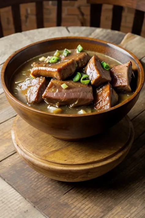 boil pork bones, gourd, big bowl, pork ribs,