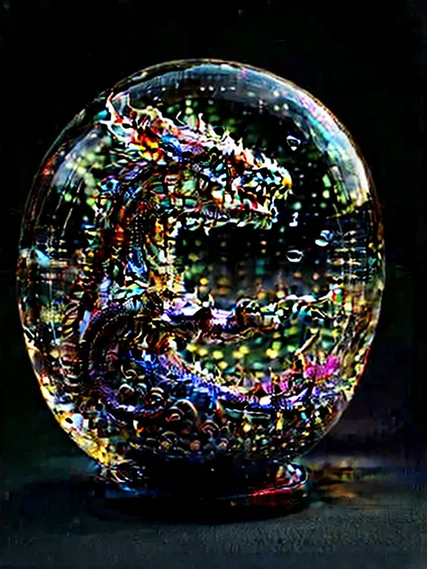 (baby dragon inside++ a bubble)+++, (1bubble)+++, fantasy, 3d, vivid colors, beautiful, masterpiece, highest quality, intricate ...