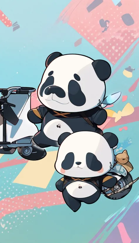 chibi、Panda Stuffed Animal