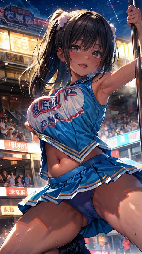 Gal　woman　Cheerleaders are sticky with sweat　Love Hotel　support　Cheering with a smile　Spread your legs and cheer　Shorts are sexy underwear　High resolution　High resolution　support individuals　射精促進support　Vibrant　Hotel at night　Sexual support　Love Hotel　Hote...