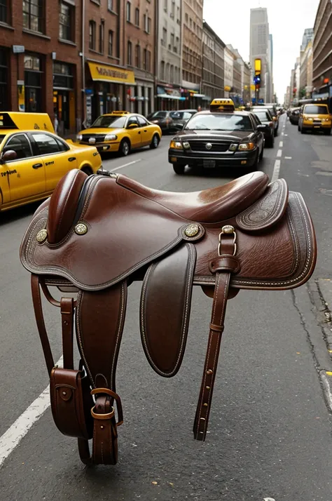 Saddle with taxis 
