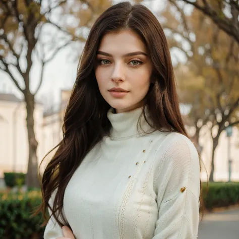 Arafed woman with long hair and turtleneck top., Anastasia Ovchinnikova, pale skin persian girl, Yelena Belova, extremely beautiful face, olga buzova, beautiful and attractive face, Perfect face ), Alina Ivánchenko, Anna Nikonova aka Newmilky, wonderful da...