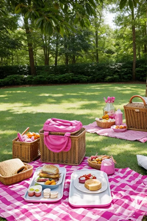 Picnic color pink
