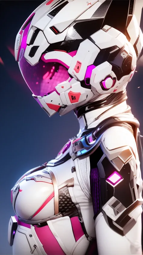 Bunny The First Descendant Ultimate Skin & Build Guide, dressed in Colam sex and tight on the body with white, black and chrome details