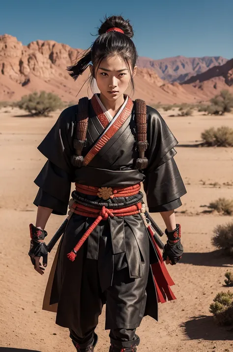 Samurai in the desert