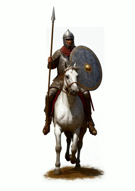 mesopotamian knight: ultra realistic and detailed image