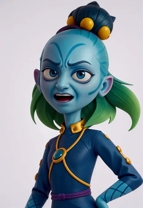  Create an avatar inspired by the style of the film "Funny Mind". The avatar must be an original character, with a facial expression that reflects a specific emotion (cheerfulness, suru, fear, anger, disgust). Use vibrant colors and a design that fits into...