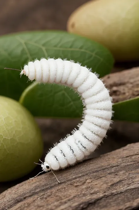 white larva