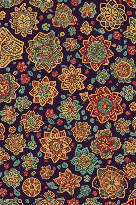 Create a wallpaper about Mexican crafts 