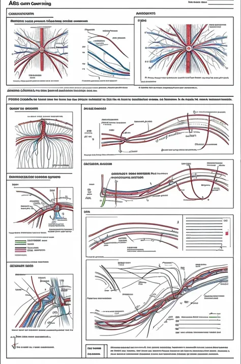 Easy drawings of ascending and descending nerve conduction tracts in the spinal cord