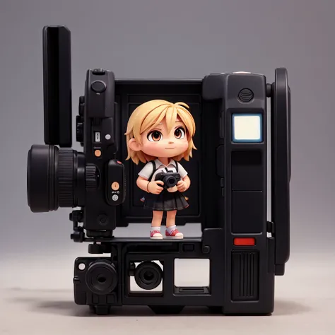 Chibi 2D DSLR photo camera 