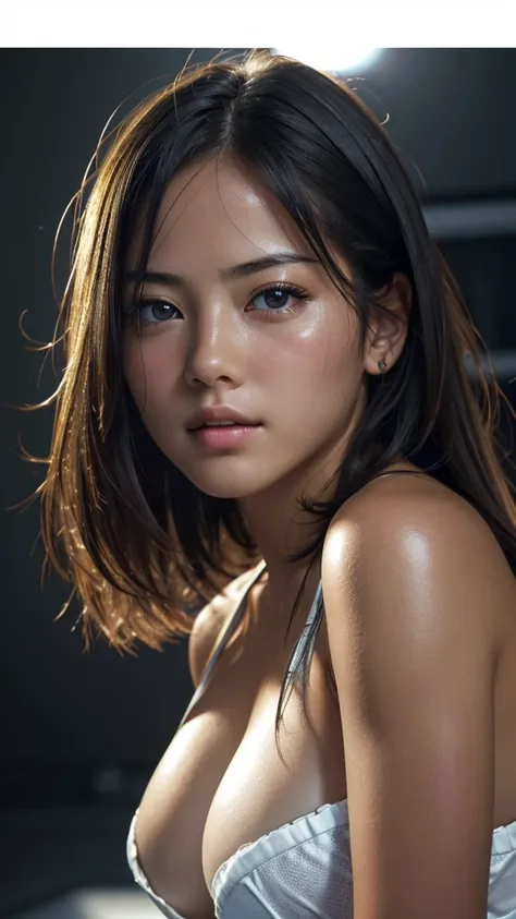 (raw photos, 最high quality), (realistic, photo-realistic:1.2), one girl, high quality, (skin with attention to detail:1.4), puff...