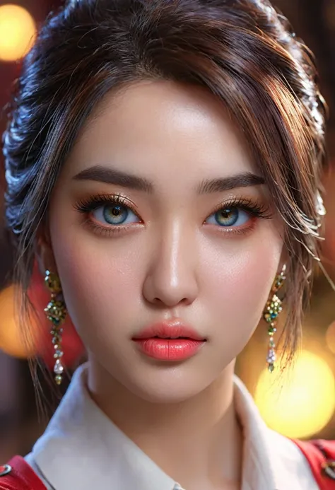 detailed girl, 1girl, fanny character, mobile legends, beautiful detailed eyes, beautiful detailed lips, extremely detailed eyes and face, long eyelashes, high quality, 4k, 8k, highres, masterpiece:1.2, ultra-detailed, realistic, photorealistic, photo-real...