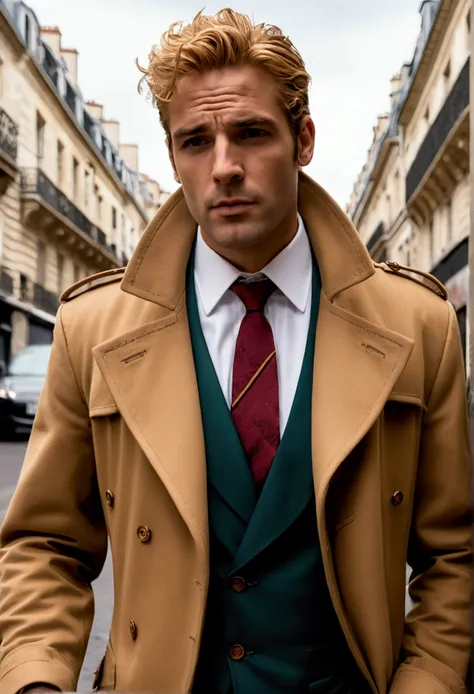 LeoStronda,as Constantine,DC Comics. above all. cigar. sex. Modern man., va. Walking the streets of Paris.