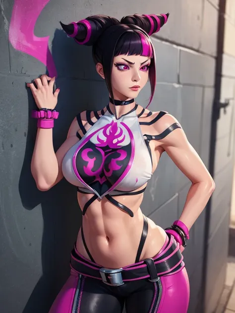 { - anatomical error} (masterpiece - ultra-detailed, very high resolution)han juri,masterpiece, highest quality, one girl, repor...