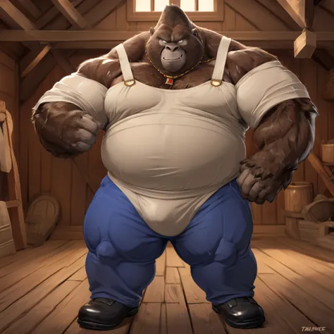 Epic Citizen Zootopia style, My hero zootopia Character, The Legend of Zelda Sumo adventures style, A poor villager, Real life, Anime serie, Anime character, Obese muscle Obese Sumo wrestler Werebeast Kid, full body pic (obese, strong legs and arms) Sumo w...