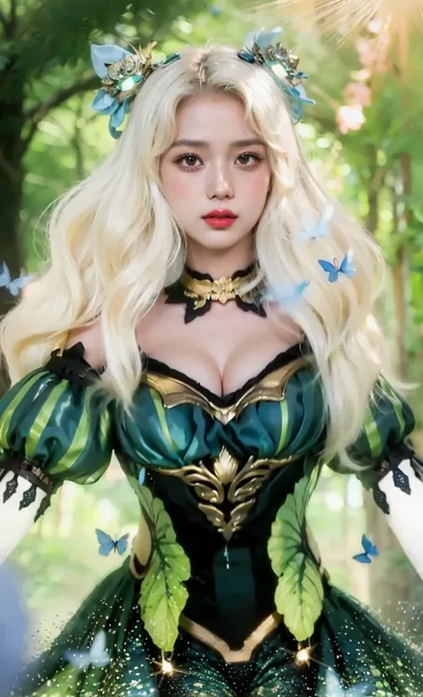 close up of a girl or woman (K-Pop idol), detailed hair , big booobs ,  shadowbringers cinematic, 4 k detail fantasy, a beautiful fantasy empress, game cg, xianxia fantasy, xianxia hero, 2. 5 d cgi anime fantasy artwork, cinematic goddess close shot, ruan ...