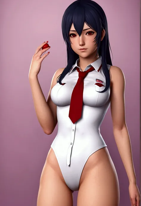 Character Genka Kunahito from the game Yandere Simulator in NSFW XXX