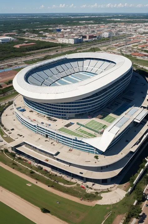 Estadium soccer, name: Arena Macapá