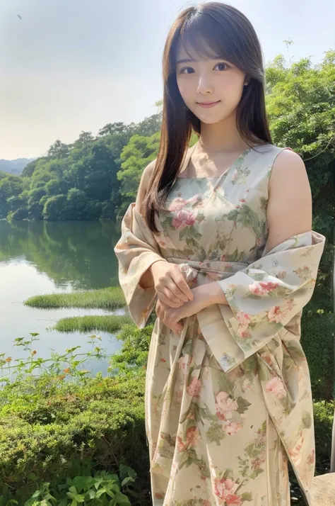 ((Highest quality)), ((masterpiece)), (detailed),Perfect Face,Japanese,landscape,Beauty,cute,Upper Body