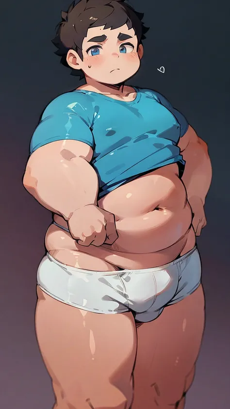 ((androgynous)), beautiful, (very short hair), (pudgy face), (thick),(cute), ((boyish)), (chubby), belly, muscular, (beefy), (jockstrap), (cool), (sexy)