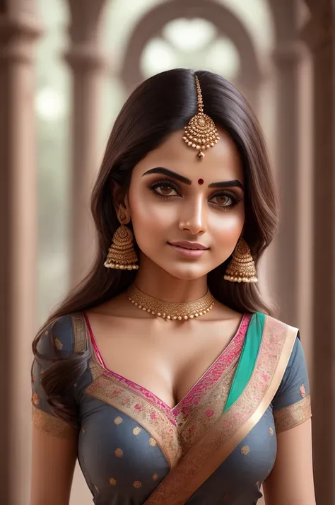 (best quality,hd quality,highres) (animated avatar of kerala girl:1.1,figure:1.1) a stunning animated avatar of her comes to lif...