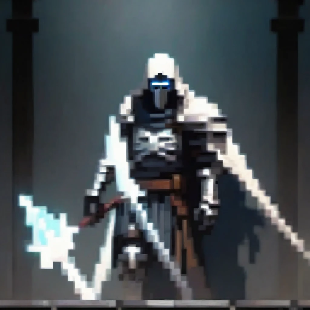 a male ghost knight, ethereal armor, cursed spectral sword, dark fantasy, dramatic lighting, moody atmosphere, cinematic pose, epic scale, photorealistic, hyperdetailed, masterpiece, 8k, best quality