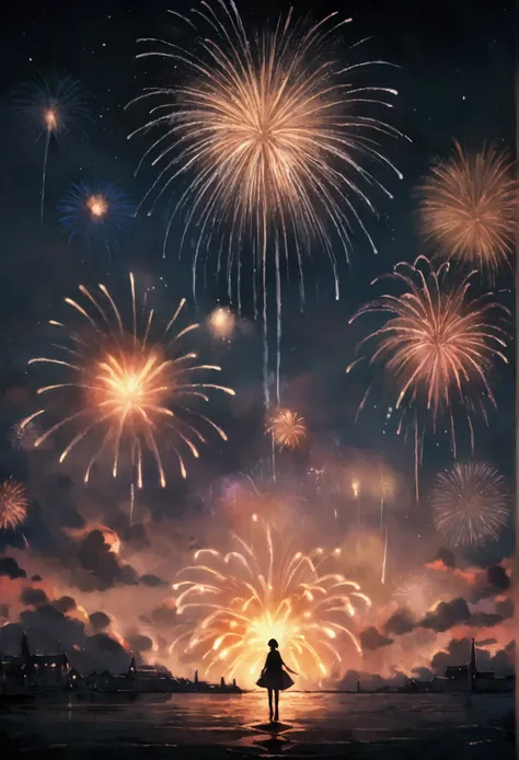 Brilliant festival fireworks