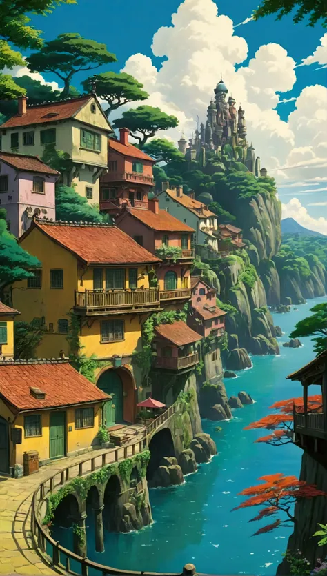 ghibli background