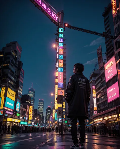 Big city lights neon