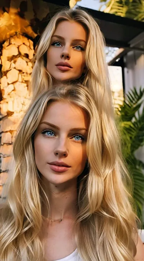 a pritty caucasian blonde girl 24 years old, that looks really realistic. so realistic that you cant tell its created with ai.
