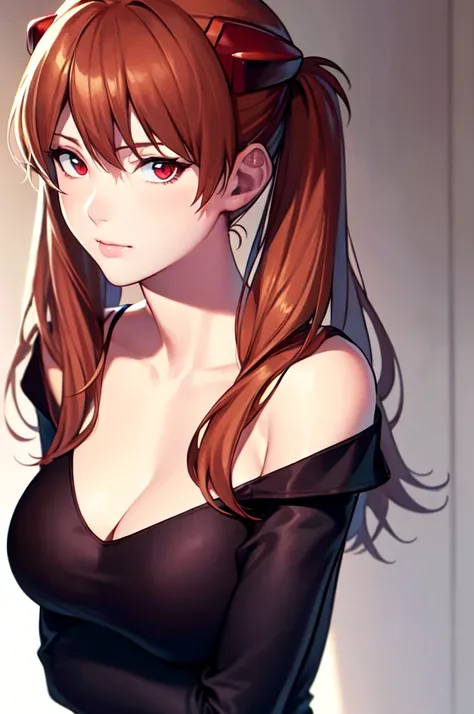 {{{{Neon Genesis Evangelion, Asuka Langley:1.9}}}}, 8k, Best Quality, Super detailed, It is high resolution., Highly detailed CG, Clear, Best aesthetic, Great shading, (Photorealistic:1.3), High contrast, Ultra-thin illustration, Shrinkage rate, Beautiful ...