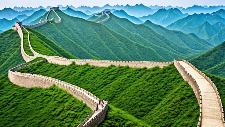 the wall of china