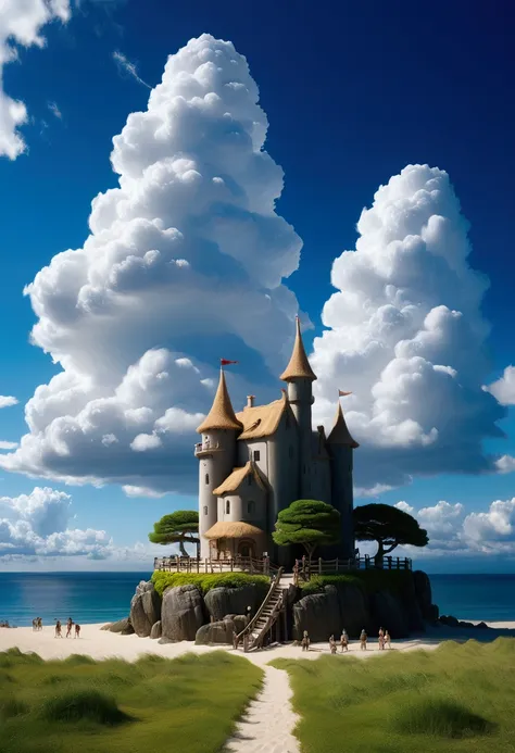 ghibli　beach　summer