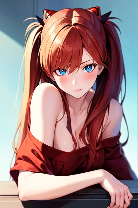 "{{Neon Genesis Evangelion, Asuka Langley Soryu:1.9}}, 8K, best quality, ultra-detailed, high resolution, highly detailed CG, clear, top aesthetic, excellent shading, (photorealistic:1.3), high contrast, ultra-fine illustration, shrink rate, beautiful deta...