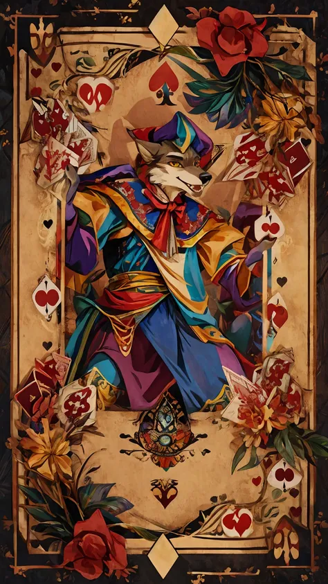 Im your jester, youre my king
Pulling my strings, making my heart sing
With every word you say, every move you make
You hold all the cards in this shadow play, furry wolf anthro jester