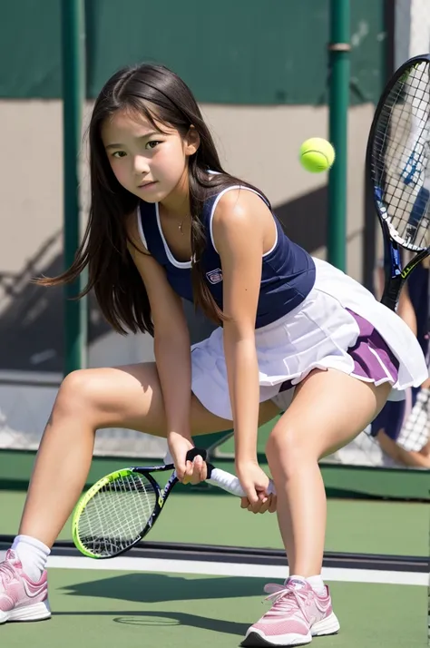 Girls Tennis Junior High School