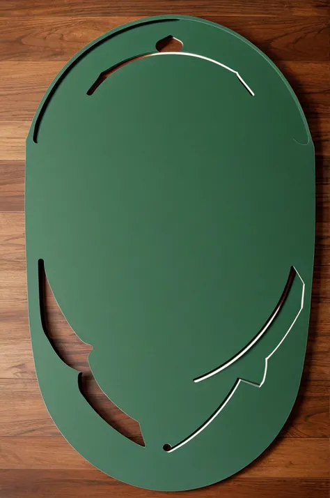 Turtle template to paddle and cut out in 2D