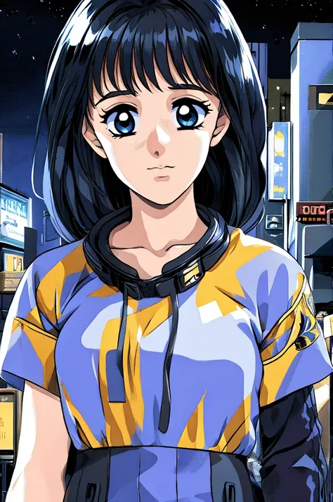 ((masterpiece)),(((highest quality))),((super detailed)) realistically, 1 girl, beautiful, wearing headphones, one person　watchi...