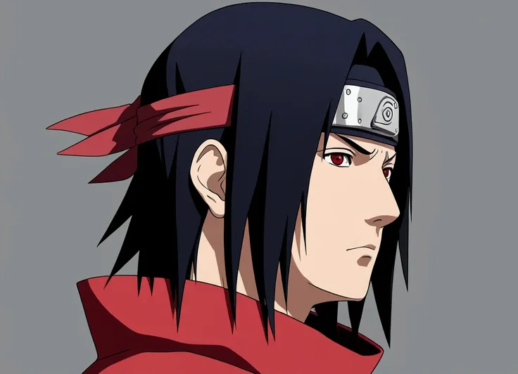 (master part, best quality, high resolution,grainy:1.2), break (uchiha itachi:1.3), long hair,forehead protector, ninja, layer, ...