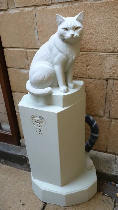 Cat Ashura Statue