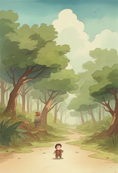 an ancient forest, presented with digital painting techniques that are extremely delicate and high-quality, reaching 8K resolution. The artwork has attracted much attention on the ArtStation website due to its sharp focus, rich light changes, and a very co...