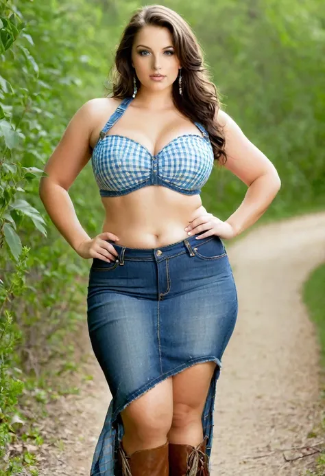 Country girl curvy hot 