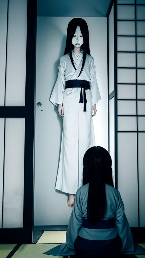 modern japanese apartment, eerie, unnerving, disturbing, scary, ju-on the grudge, sadako, kayako