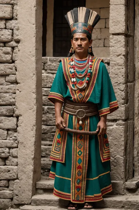 Mayan pre-Hispanic costume 