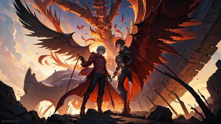 Dante Flameheart, is the explorer who, during one of his explorations, accidentally falls into hell. There he meets Lucifer and they have a battle, At the end, Dante defeats Lucifer. And so he becomes the strongest ruler of hell