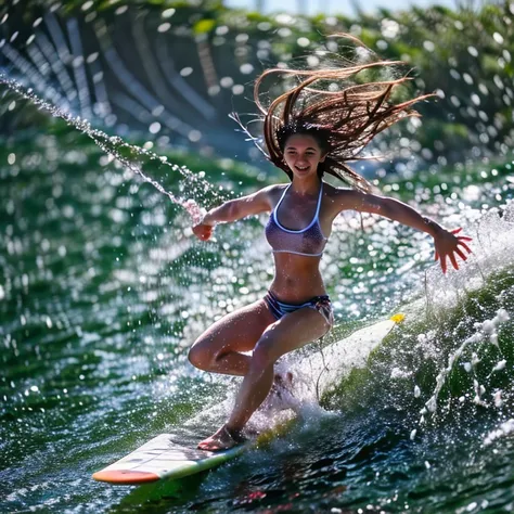 (zoomedout:1.28, wide-shot) zoomlayer (epic photo of surfer magazine:1.37). (full of water, everything wetted:1.4) wethair (extr...