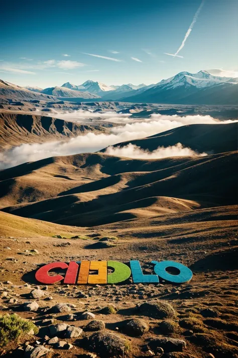 Cool images of landscape with the letters that say "ColdPlayers"