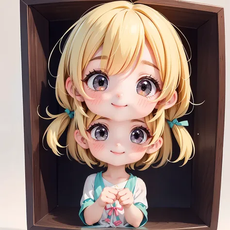  Super Chibi Character：1.8、wearing cute sandals、background：Simple all over、Blonde Hair、Cute 7 year old girl、Random cute outfits、Short legs、Sandals with ribbon、Super Happy Smile：1.8、Upside down、Upside down、Upside down、Upside down、Upside down、